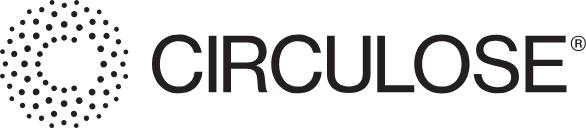 Circular logo with a dotted pattern forming a circular shape, accompanied by the text "CIRCULOSE" in bold, dark lettering.