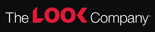 Text on black background with "The" in white, "LOOK" in bold red, and "Company" in white, highlighting the company name.